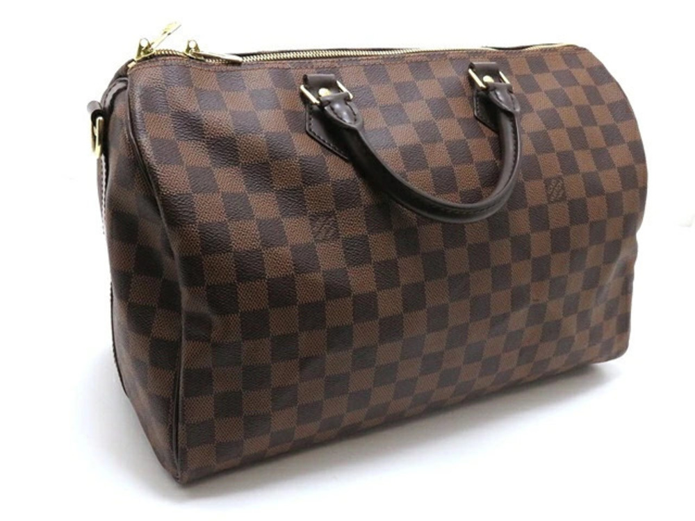 LOUIS VUITTON Speedy Bandouliere Shoulder Bag LV Damier